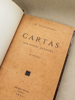 cartas-sem-moral-nenhuma-teixeira-gomes-livros-usados
